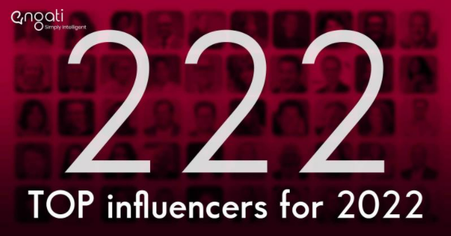 Top Influencers for 2022